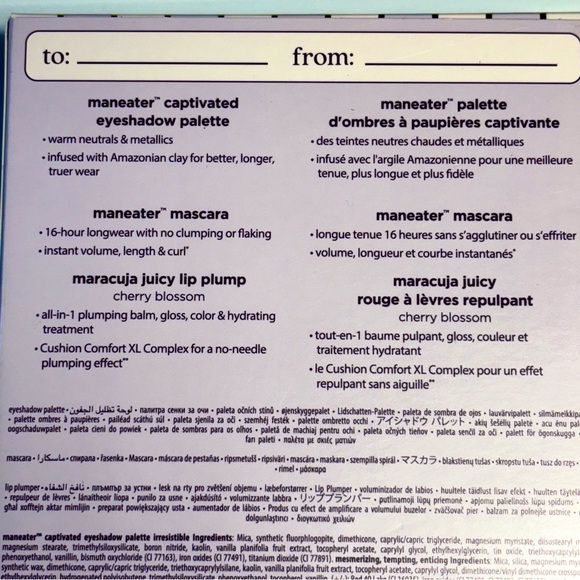 NWT Tarte Bundle Eyeshadow, Mascara, Powder, Lips - Picture 9 of 13